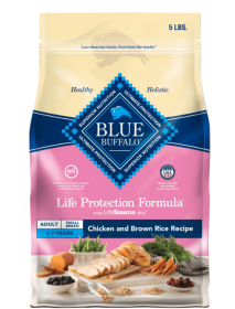 Blue Buffalo Life Protection Formula Small Breed Dry Dog Food Chicken & Brown Rice 5 lbs.